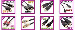 Premium 1.3 Gold HDMI Cable for PS3 Sony 1080P 1M 3FT  