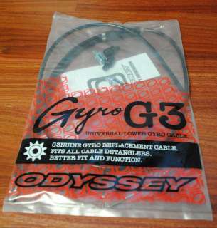 ODYSSEY GYRO G3 BMX LOWER DETANGLER CABLE NEW 00630950020355  