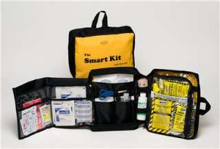 SMART KIT FIRST AID EMERGENCY SURVIVAL FOOD WATER 64 PC  