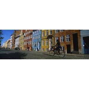  Woman Riding a Bicycle, Copenhagen, Denmark by Panoramic 