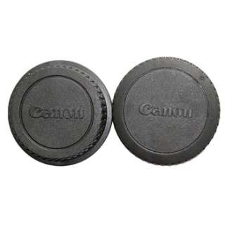 Rear Lens Cover +Camera Body Cap For Canon EOS DSLR Brj  