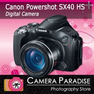 Canon Powershot SX40 HS Digital Camera +16GB CLASS 10 body express 
