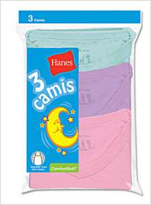 Hanes Toddler Girls Assorted Camis TV30AS  