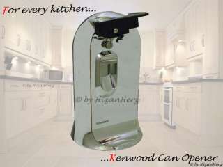 KENWOOD CHROME CAN TIN BOTTLE OPENER / SHARPENER CO606  