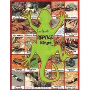 Reptile Bingo   42 Calling Cards with Info, 6 playing boards 