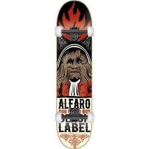  Black Label Alfaro Freak Show Complete Skateboard   8.0 w 