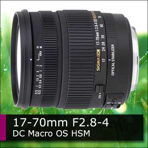 Sigma 17 70mm F2.8 4 DC Macro OS HSM Zoom Lens *Canon*  