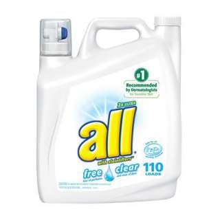 All Free and Clear High Efficiency Detergent 172 oz. product details 