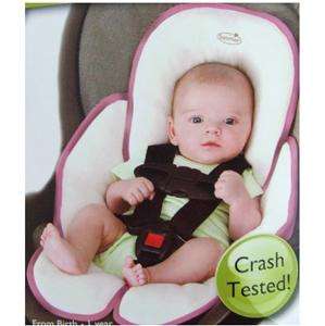   Kiddopotamus Snuzzler Infant Head & Body Car Seat Support, Pink  