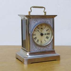 Antique Junghans Music Box Carriage Clock  
