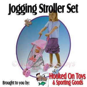 Gi Go Baby Doll Jogging Stroller Set GiGo  