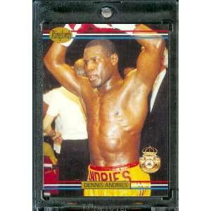   Boxing Card #19   Mint Condition   In Protective Display Case Sports