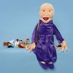    Story Telling Grandma Deluxe Full Body Puppet Toys & Games