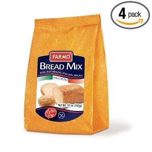 Farmo Gluten Free Bread Mix,17 Ounce (Pack of4)  Grocery 