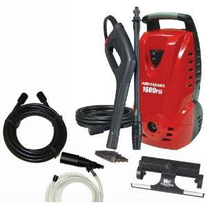   Electric Pressure Washer With Broom Attachment Patio, Lawn & Garden