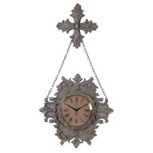   Mademoiselle Hanging Wall Clock w/ Chains 43.5 H 738449243503  