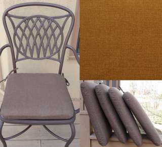 pcs OUTDOOR 16x16 DINING CHAIR SEAT CUSHION PAD SET  
