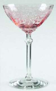 Fostoria VERSAILLES PINK 6 oz Champagne Glass 150723  