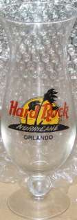 Hard Rock ORLANDO HURRICANE Glass HRC Logo & Palms MINT  