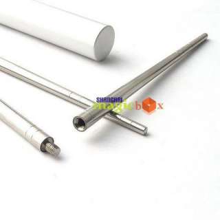 Stainless Steel Foldable Chopsticks Portable Pen Holder  