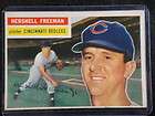 1956 Topps #242 Hershell Freeman Cincinnati Redlegs