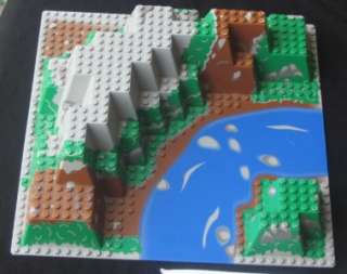   ROCK MOUNTAIN BASEPLATE castle city town star wars river pirate island