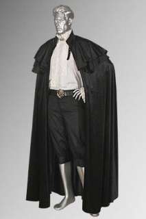   Renaissance Dracula Style Cape Cloak Handmade from Velour  