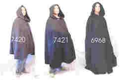 DH medieval renaissance cloak fleece sca mars 7421 br  