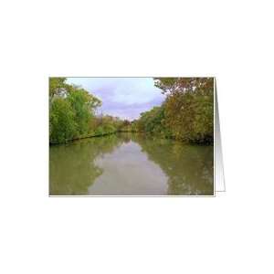  View of Vermilion River in Central Illinois Card Health 
