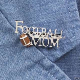 Set of 2 Football Mom Pins  to the USA 887600623262 