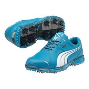 Puma Super Cell Fusion Ice LE Golf Shoes Vivid Blue/White 11  
