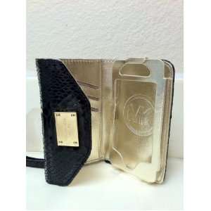   iPhone 4 4S in Black Patent Python Embossed Leather Cell Phones