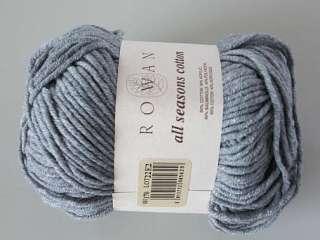 Rowan All Season Cotton Yarn #170 Misty by skein  
