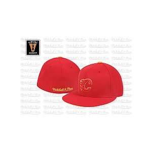   Mitchell & Ness Calgary Flames Vintage Fitted Hat