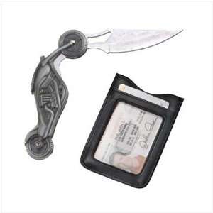  Money Clip With Chopper Pocket Knife