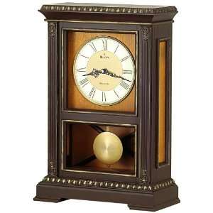  Bulova Clocks Whitmore Chiming Mantel Clock B7650