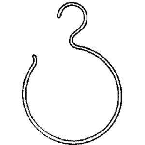    Interdesign 06530 Accessory Closet Rod Hook