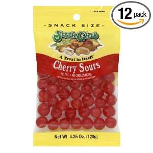 Snak Club Cherry Sours, 4.25 ounce bags Grocery & Gourmet Food