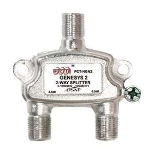  Channel Master 2 way signal splitter 5 to 900 MHZ 