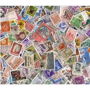   of 100 Pieces Worldwide Collectible Stamp Collection 