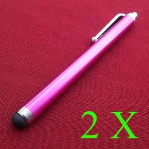  2 X (Pink) Pantech Crossover Capacitive Compatible Stylus 
