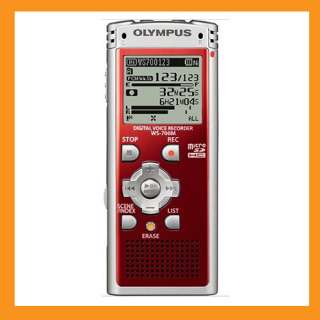 Olympus WS 700M Digital Voice Recorder (Red) NEW 050332175778  