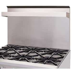   Shelf Back Riser For Blue Star Cooktops And Ranges