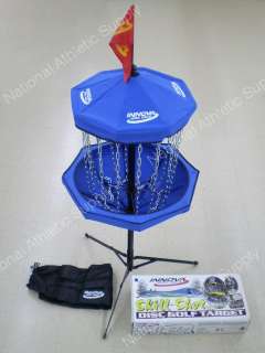 Innova Skillshot Portable Disc Golf Target Blue Basket 080757380402 