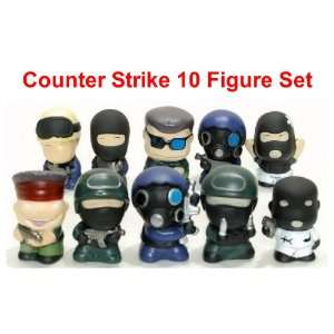  Online Gaming Gamer Counter Strike Set of 2 Game Figures 