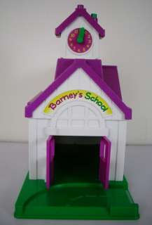 Barney the Dinosaur School House Playset Playhouse Toy  