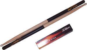 Zildjian Drum Sticks 7A Black DIP Nylon Drumsticks 3 PR  