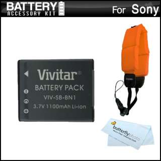 Battery Kit For Sony Cyber Shot DSC TX10 (NP BN1) 628586957626  