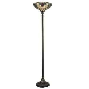  Dale Tiffany TR10496 Jeweled 1 Light Floor Lamps in 