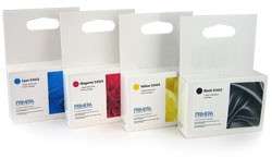 This multi pack includes four total ink cartridges, one of each color 